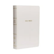 THOMAS NELSON NKJV, Gift and Award Bible, Leather-Look, White, Red Letter Edition (Other)