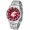Silver, variant on Crimson Washington State Cougars Competitor Steel AnoChrome Watch
