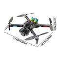 thumbnail image 4 of FPV Drone With Spray Function ESC Camera Brushless Motor Drones 2.4G RC Quadcopter With Cool LED Lights Altitude Hold Obstacle Avoidance For Adults, 4 of 9
