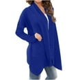 thumbnail image 4 of Cardigan Ouvert pour Femmes Manches Longues Léger Cardigan en Tricot Habillé Veste Décontractée d'Automne, 4 of 6