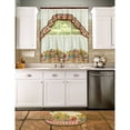 thumbnail image 2 of Achim Farmer's Market Kitchen Curtains, 2 of 3