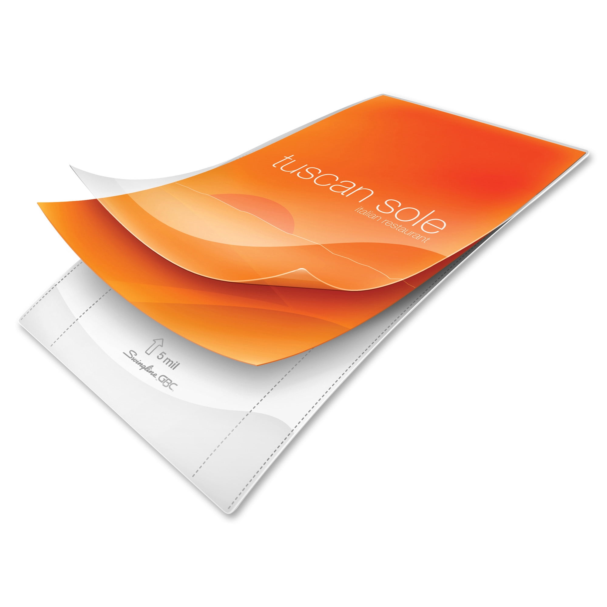 GBC, GBC3740474, Fusion EZUse Laminating Pouches, 100 / Box, Clear