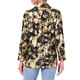 thumbnail image 3 of Camisas de botón para mujeres, blusa casual de cuello en V, de manga larga, camisa de fiesta moderna con bolsillos, S, negra, 3 of 6