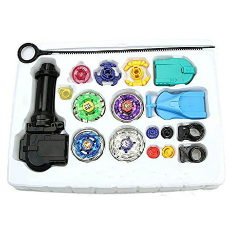 KeyZone Beyblade Top Rare Beyblade 4D Launcher Grip Child Toy (Best Beyblade Ever In The World)