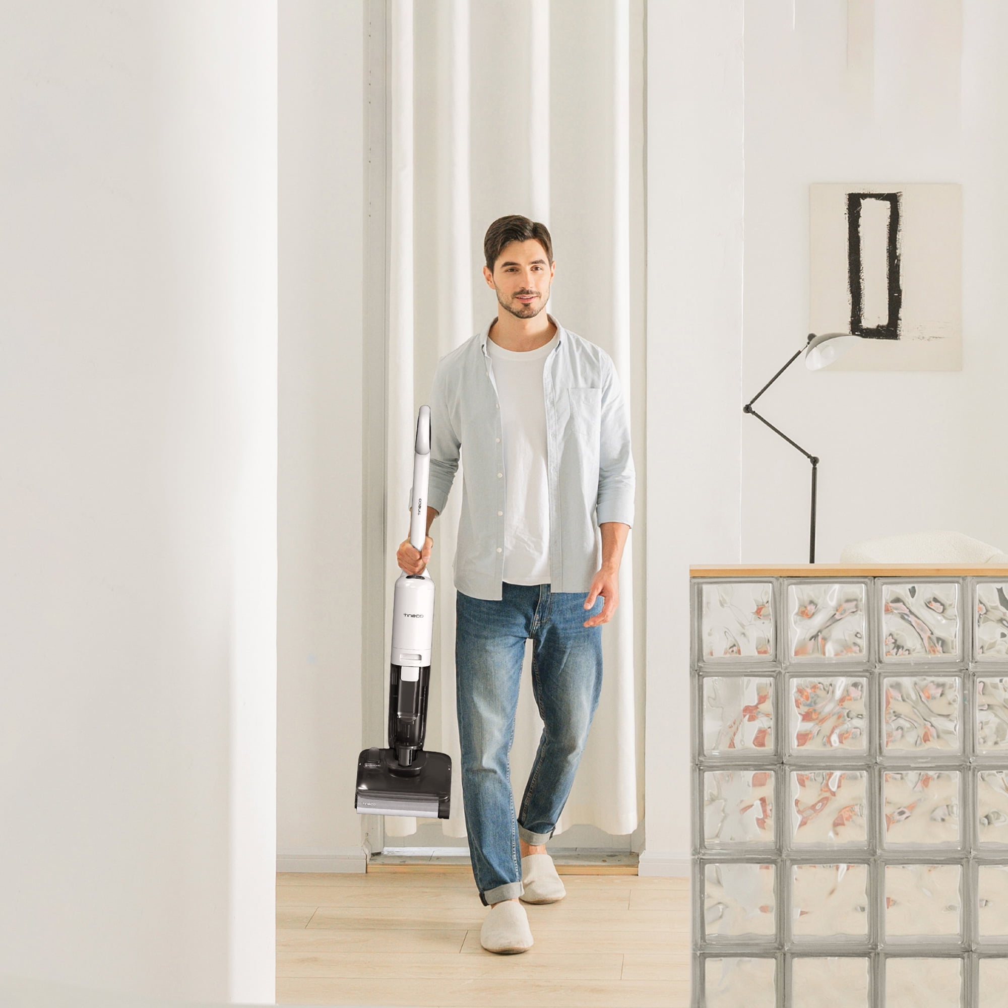 Tineco GO H2O HammerHead, Hard Floor Mop & Vacuum Cleaner