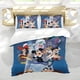 thumbnail image 5 of La Casa de Ratón de Disney Conjunto de sábanas temático, trío de piezas, cómodo y amigable con la piel, diseño único, regalo de decoración para el hogar para familiares, amigos y fans,135cm *200cm, 5 of 6