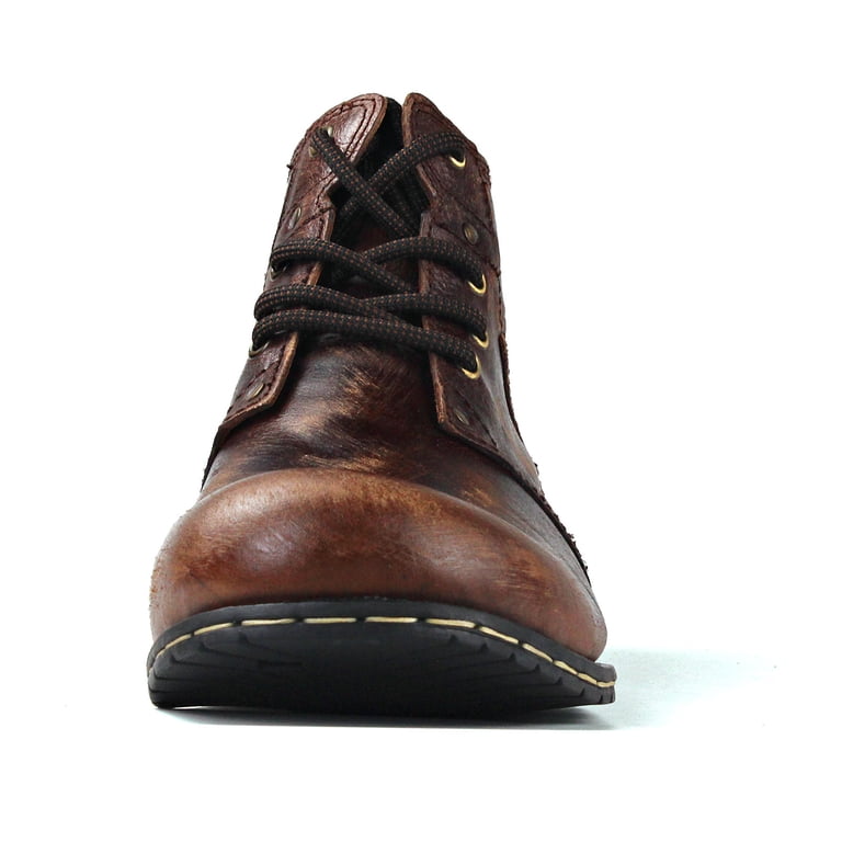 OSSTONE Moto Boots Chukka Boots for Men Fashion Lace-up Leather Casual Shoes 6015-2-Retro Brown-7.5 Retro Brown - Walmart.com OSSTONE Moto Boots Chukka Boots for Men Fashion Lace-up Leather Casual Shoes 6015-2-Retro Brown-7.5 Retro Brown - Walmart.com