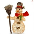 thumbnail image 1 of Christmas Decorations Outside Light-Up Animals Dog Deer Santa ClausOutside, 1 of 6
