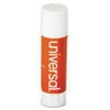 Universal Office Products Permanent Glue Stick .74 oz Stick Clear 12/Pack TY310-22D