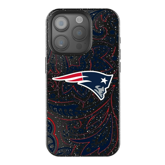 Keyscaper New England Patriots Paisley Bling iPhone Case