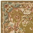 thumbnail image 2 of SAFAVIEH Savonnerie Alden Floral Bordered Wool Area Rug, Brown/Ivory, 5' x 8', 2 of 4