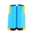 thumbnail image 1 of Retractable Table Tennis Net Rack Fashionable Safe Wavy Edge Portable Pong Ball Net Rack for Gym School Blue Yellow, 1 of 5