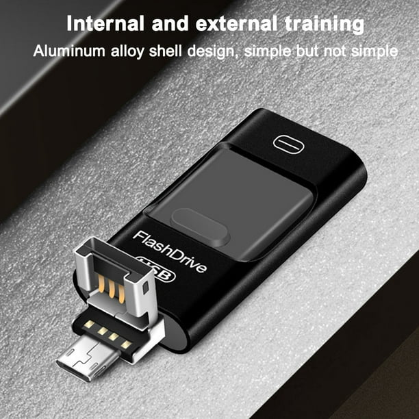 Flash Drive, 3 1 USB 3.0 Memory Stick, Stick External Storage Thumb Drive for iPad Android Computer - Walmart.com