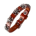 thumbnail image 3 of 1Pc Crâne Punk Style Bracelet Bracelets Simples Réglable Punk Chaîne de Poignet, 3 of 7