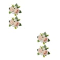 thumbnail image 1 of Matsuzay 2 piezas decoración de pastel de boda rosa simulación planta artesanía fiesta Type2 NO2, 1 of 6