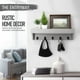 thumbnail image 3 of Llavero decorativo de pared Rebee Vision con estante y 5 ganchos, 3 of 6