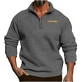 thumbnail image 3 of Mlzmgr Mens Shirts Mock Neck Long Sleeve Golf Shirts Business Casual Going out Work Shirts for Men Solid Color S-3XL, 3 of 7