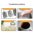 thumbnail image 3 of Advancent Enjuagador de copas de champán, lavadora de tazas, bebidas, botellas de café, herramienta de y enjuague, accesorio para fregadero Cocina y Comedor Tipo 1 Advancent HA064180-01B, 3 of 6