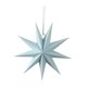 thumbnail image 2 of Adorno colgante de estrella de papel 3D, regalo de inauguración de la casa, estrella de papel colgante grande, Azul, 2 of 9