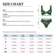 thumbnail image 6 of Daiia Dinosaurs Women's Bikini Set Two Piece Swimsuit High Waisted Bikini Adjustable Straps Bikini Perfect for Beach, Pool, and Summer Vacation-Small, 6 of 9
