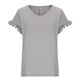 thumbnail image 4 of Fiudx Ofertas Flash Del Día Solo En Línea Moda Sexy Casual Mujer Manga Corta Camis Cuello Redondo Sólido Señoras Tops Chaleco Delgado, 4 of 6