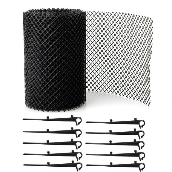 Gutter Guard Leaf Mesh Filter Rain Cover Protection Guards Screen Roll Netting Roof Diy Strainer Filters Downspout