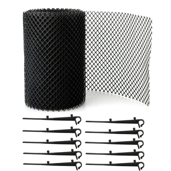 SHISUYAN Anti Clogging Mesh Cover Roof Gutter Guard Filters Mesh Leaf Guard Protection Mesh