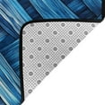 thumbnail image 4 of Blue Fabric Mix Drawing Style Print Washable Rugs Area Rugs for Living Room Large Bedroom Kitchen Rug Non-Slip Low-Pile Entryway Rug Floor Mat Carpet for Dining Laundry Room Office Rug 80x58 inch, 4 of 4