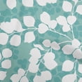 thumbnail image 1 of oneOone Polyester Spandex Turquoise Blue Fabric Asian Sewing Material Print Fabric By The Yard 56 Inch Wide, 1 of 4