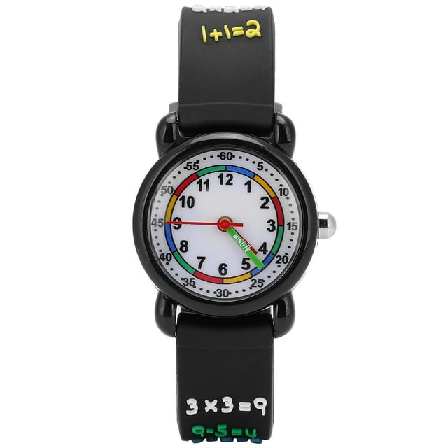 Reloj de dibujos animados en 3D para niños, resistente al agua, con cronómetro, reloj resistente al agua, una experiencia incomparable