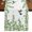 SpringGreen, variant on Table Runners 48 Inches Long Dress Scarves, Spring Botanical Farmhouse Kitchen Table Runner, Short Coffee Tablerunners, Watercolor Leaves Flowers Birds Country 13x48 Inch