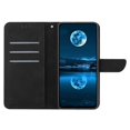 thumbnail image 2 of For Motorola Moto G84 5g Pu Leather Folio Case Imprinted Line Wallet Stand Phone Cover, 2 of 5