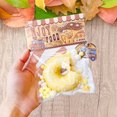 thumbnail image 4 of K-816 Fuzzy Ball Cheese Food Play Pinch Toy Decompression Sensory Squeeze For Fun Activity Playtime Fun, 4 of 6