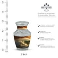 thumbnail image 2 of Sunset Surfing Lily's Light Small Urn for Ashes - Purity Preserved - Floral Keepsake - Funeral Urns For Human Ashes - Memorial Urns 3 Inch, Set Of 2, 2 of 5
