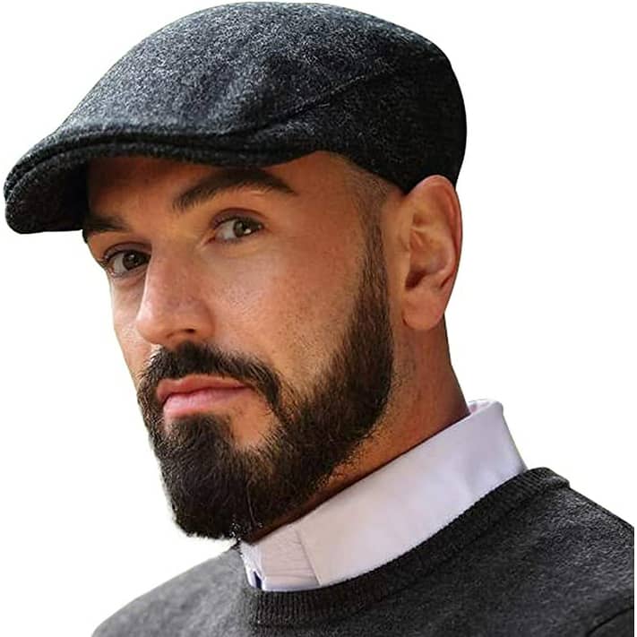 Hanna Hats Donegal Touring Flat Cap 100% Wool Tweed Cap Made in Ireland - Walmart.com