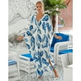thumbnail image 5 of Edolynsa Plus Size Kaftan Dresses for Women Print Swimwear Cover up Beach Caftan Robe Maxi Loungewear, 5 of 9
