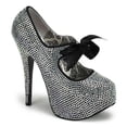 thumbnail image 3 of TEEZE-04R, Rhinestone  With Ribbon Bow Tie, 3 of 4