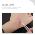 thumbnail image 4 of Homoyoyo 4Pcs Silicone Lip Brushes for Smooth Lipstick Application Assorted Colors Portable Makeup Tools, 4 of 8