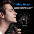 thumbnail image 3 of Electric Razor for Men - Cordless Foil Shaver with Pop-Up Trimmer, Lightweight Handheld Design Hair Trimmer with LED Display, 3 of 7