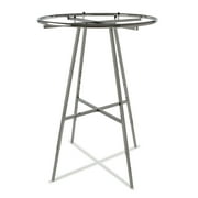 Econoco K57 Round Chrome Garment Rack, 42" diameter round hangrail, Adjustable Height