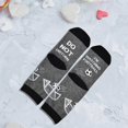 thumbnail image 4 of Novelty Funny Crew Socks,Casual Letter Words Ankle Socks Dress Socks Cotton Boot Socks Dress Socks Couples Socks Unisex, 4 of 4