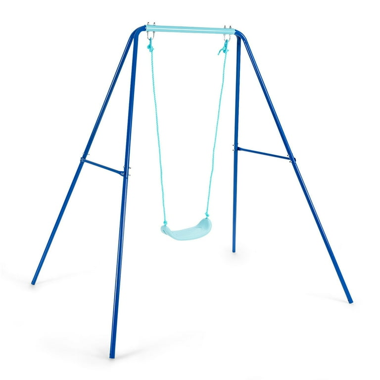 新春初売り Free Metal Duty Heavy Set Swing Kids Outdoor Gymax Shipping! ウエイトトレーニング