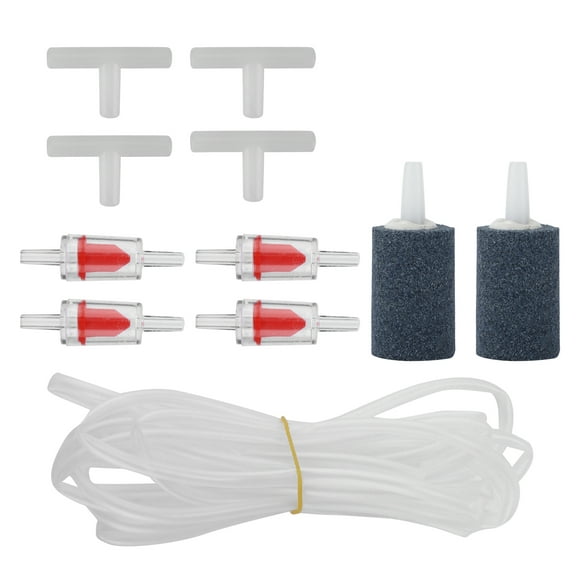 Air Pump Fittings Kit, Airline Tubing Airline Tubing Accessories With Check Valves For Fish