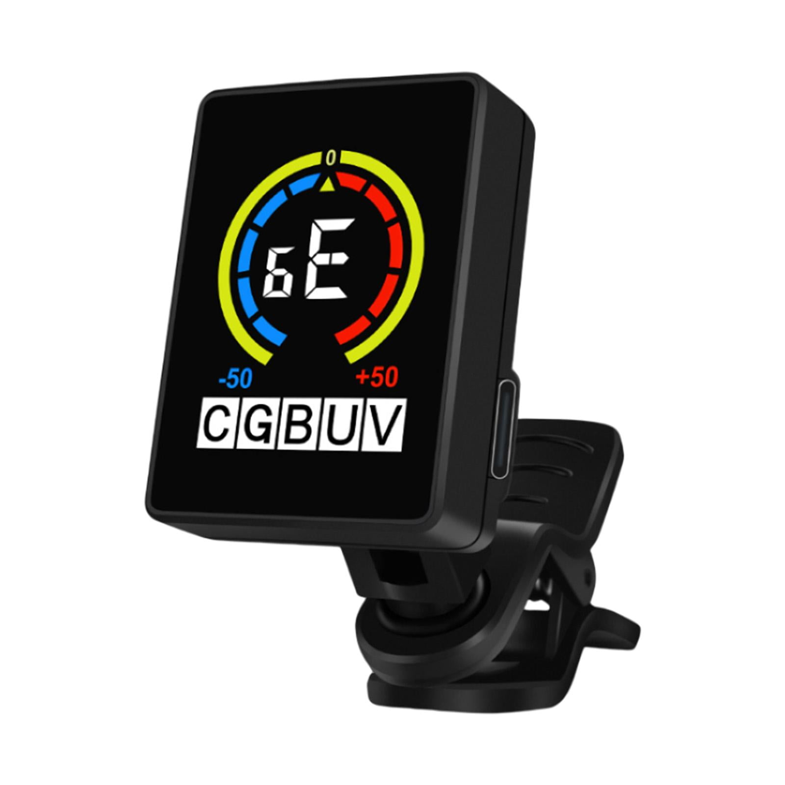 Guitar Tuner Clip on Guitar Tuner, Multifunction Tuner High Accuracy