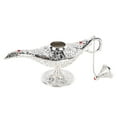 thumbnail image 2 of Vintage Metal Arabian Lamp, Table Ornament With Exquisite Carved European Pattern, For Living Room Party Office, 2 of 8