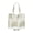 A, variant on Cotton Quilted Tote Bag - Zipper Beach Bag & Travel Bag Purse Reusable Grocery Bags for Shopping Grocery