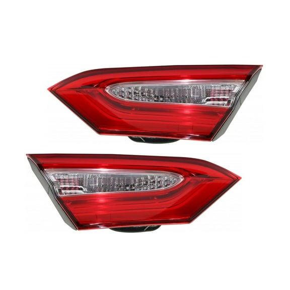 For Toyota Camry 2018 2019 2020 Tail Light Driver and Passenger Side | Pair | 4-Door | Replacement For TO2802140, TO2803140 | 81590-06620, 81580-06620