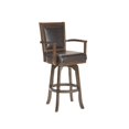 thumbnail image 2 of Hillsdale Ambassador 26" Leather Counter Stool in Rich Cherry, 2 of 2