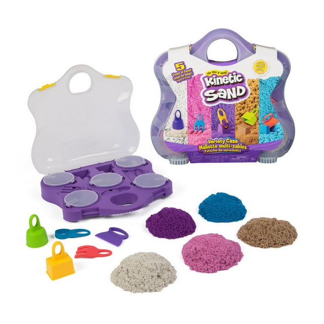 Set de Juego con Arena Kinetic Samd Sensorial 11 Piezas