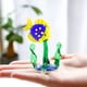 thumbnail image 3 of Figuritas en miniatura de vidrio soplado a mano, Tanque De Agua de peces, hierba, peces, adornos artísticos, accesorios de decoración del hogar, regalo, 3 of 6